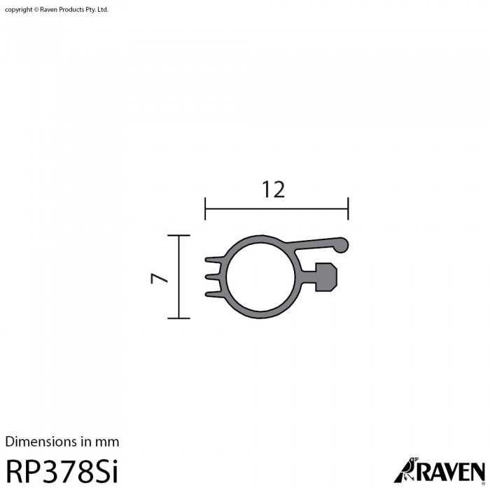 RP378Si Silicon Rubber (SE)